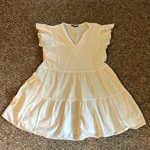 SHEIN white dress